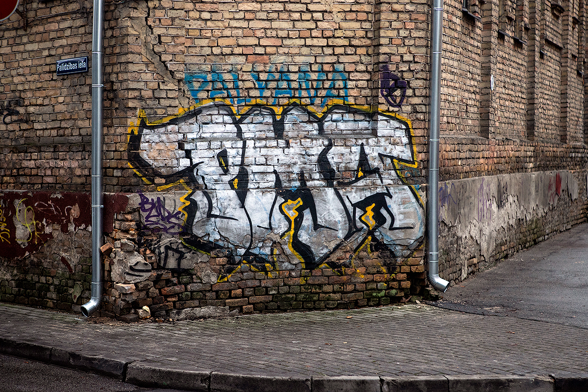 Riga graffiti and street art 2019