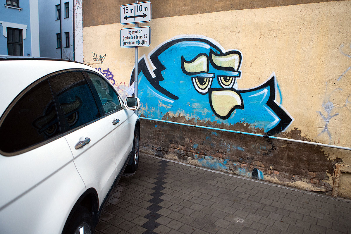 Riga graffiti and street art 2019