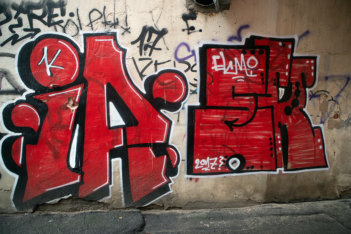 Riga graffiti and street art 2019