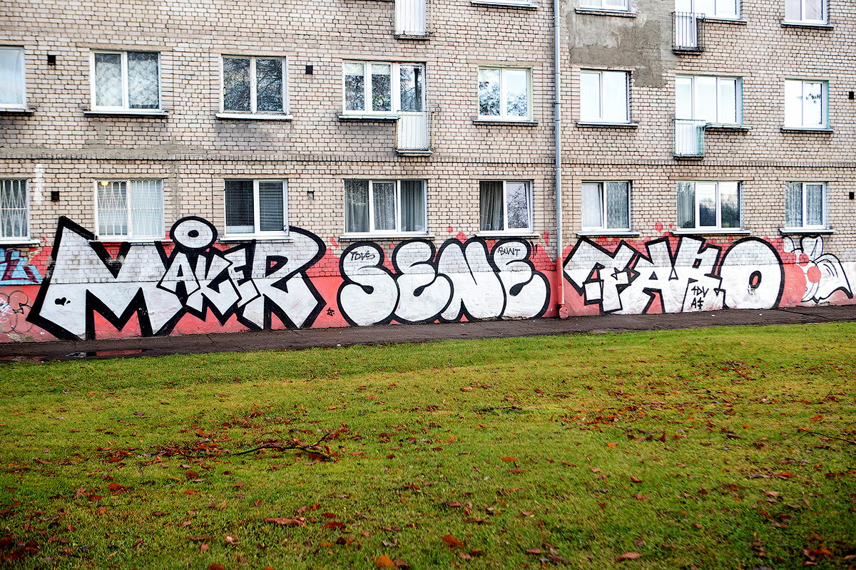 Riga graffiti and street art 2019