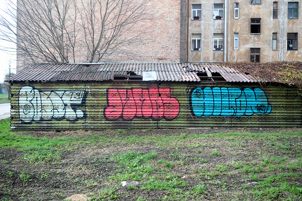 Riga graffiti and street art 2019