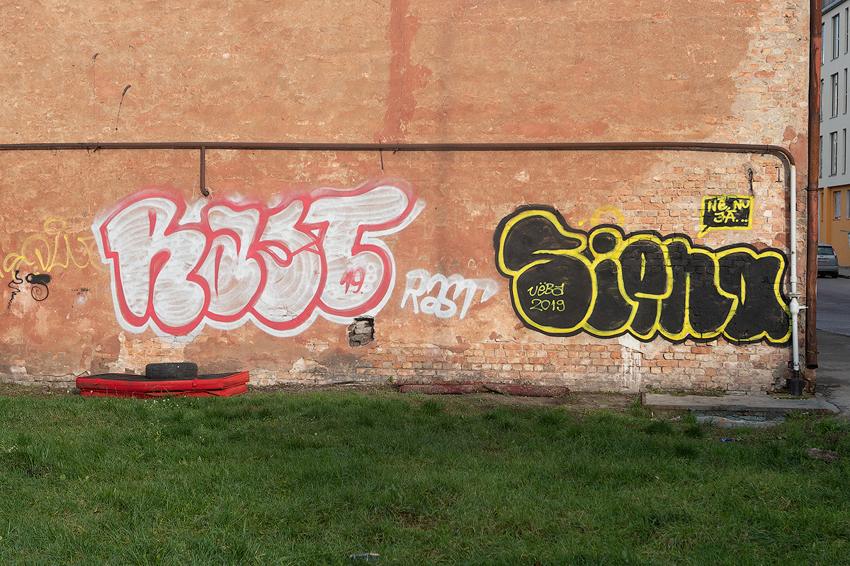 Riga graffiti and street art 2019