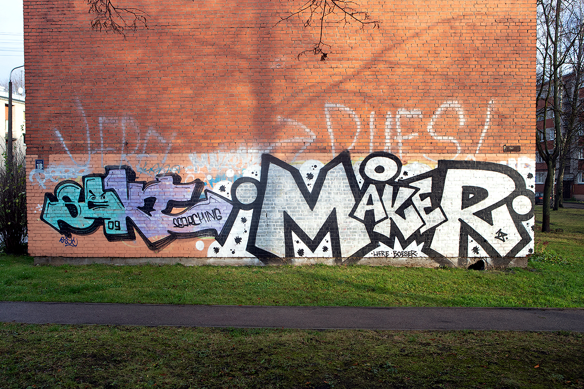 Riga graffiti and street art 2019