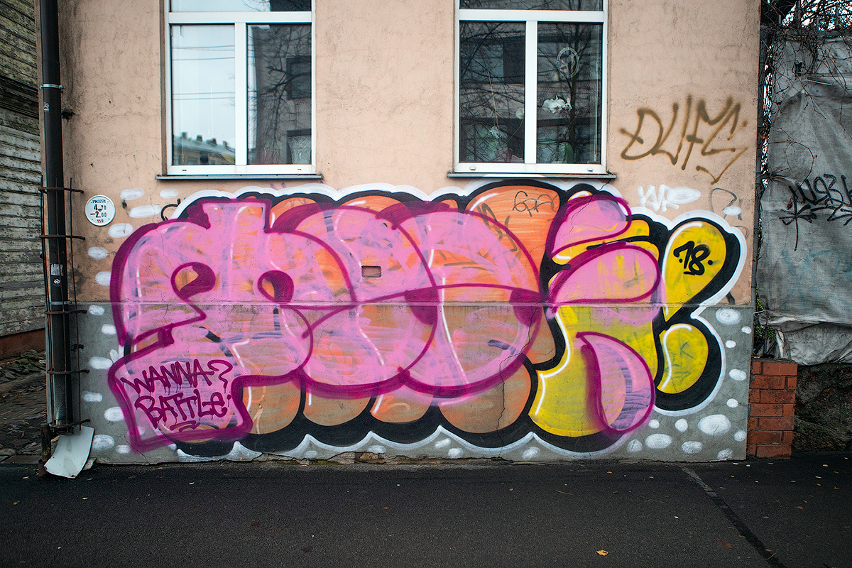 Riga graffiti and street art 2019
