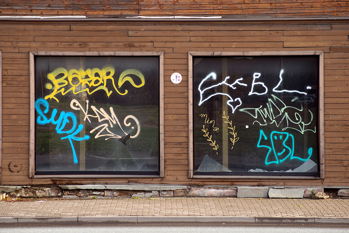 Riga graffiti and street art 2019