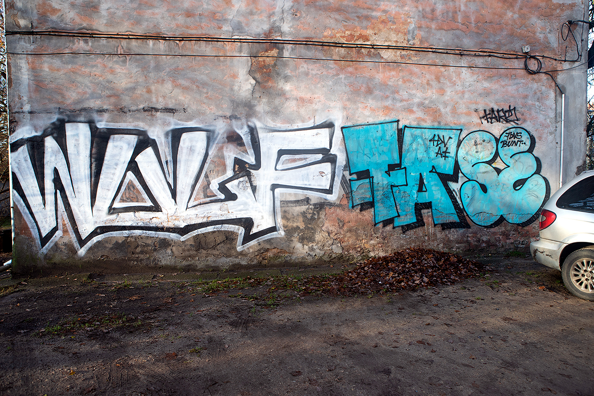 Riga graffiti and street art 2019