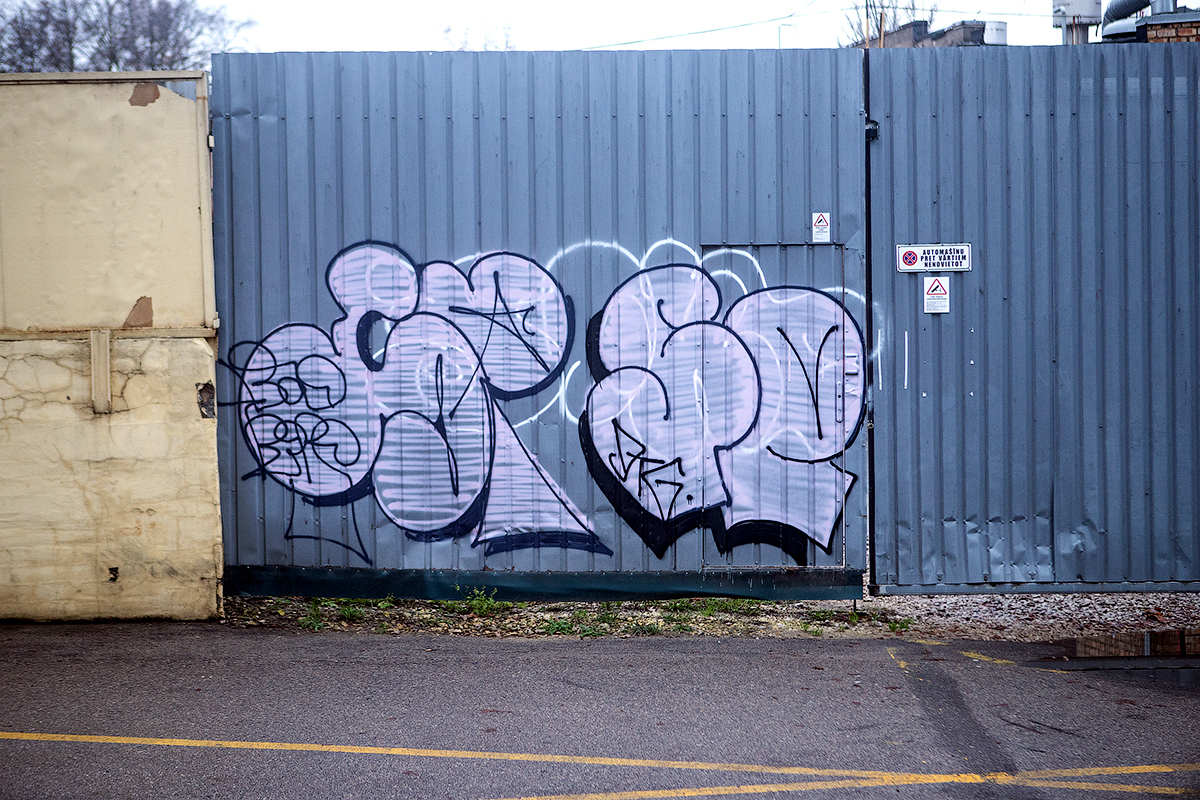 Riga graffiti and street art 2019