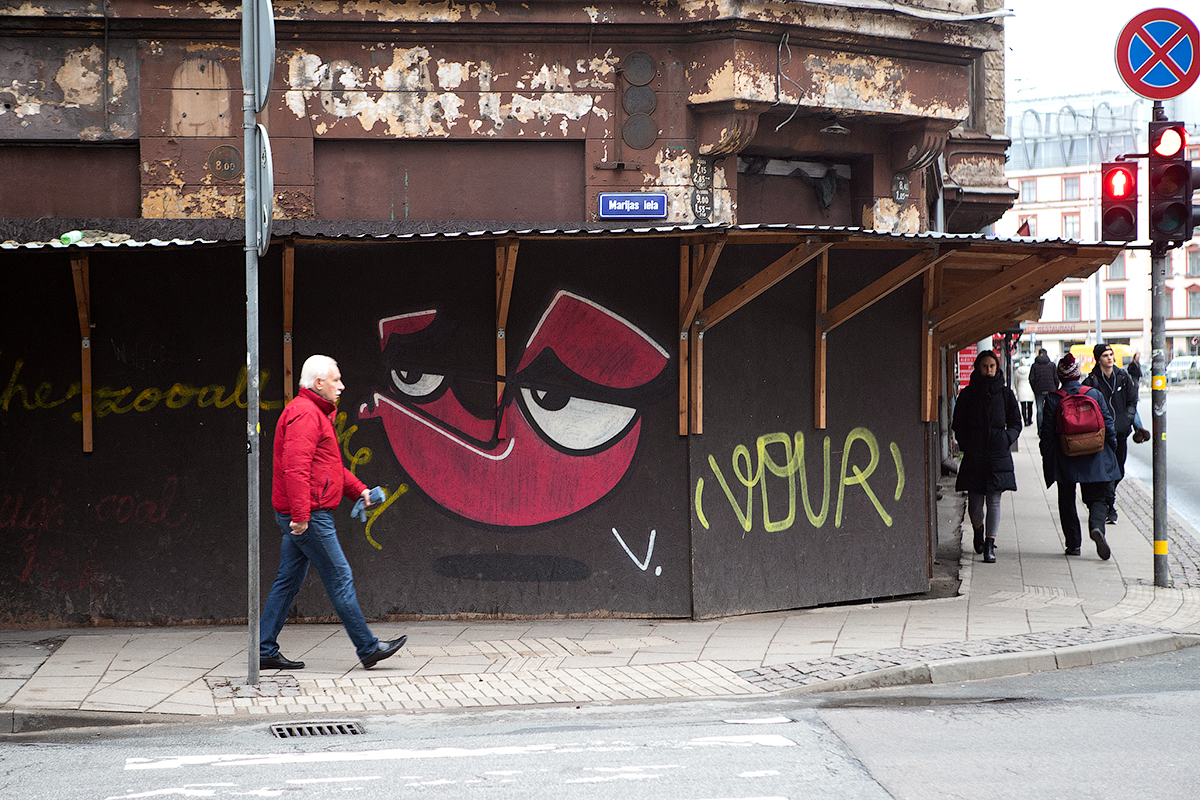Riga graffiti and street art 2019