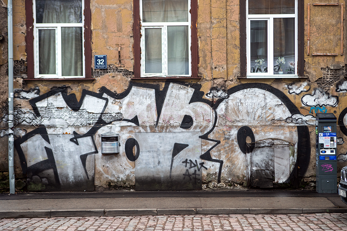 Riga graffiti and street art 2019