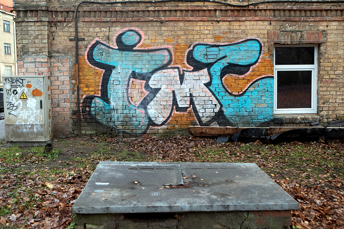 Riga graffiti and street art 2019
