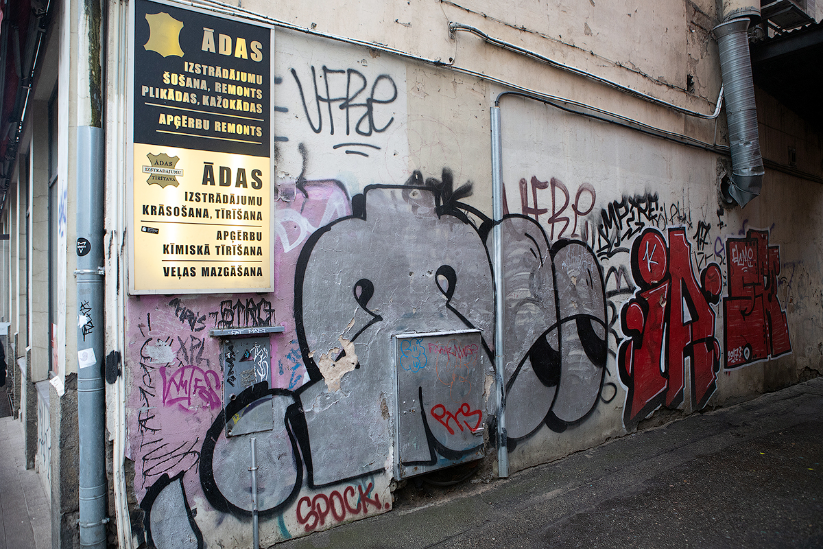 Riga graffiti and street art 2019