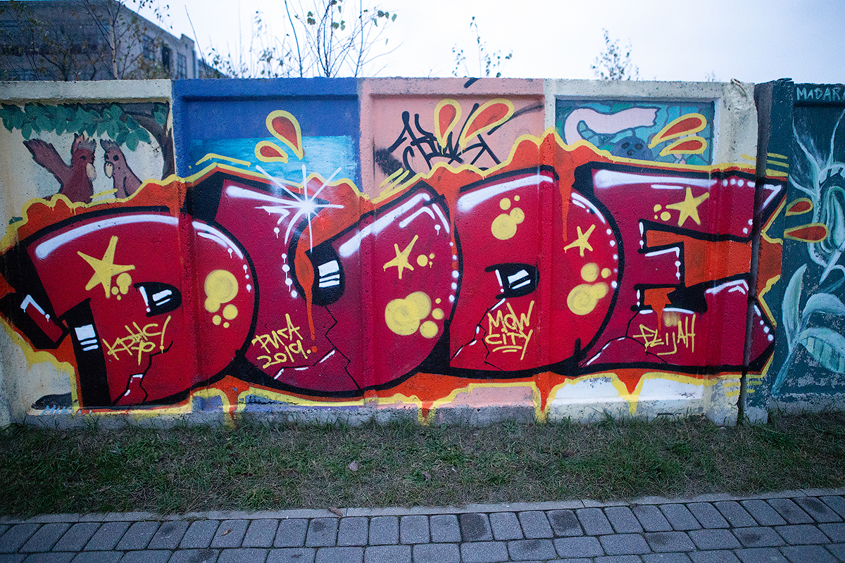 Riga graffiti and street art 2019