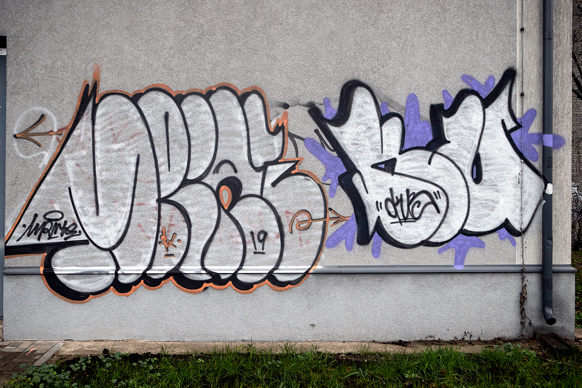 Riga graffiti and street art 2019