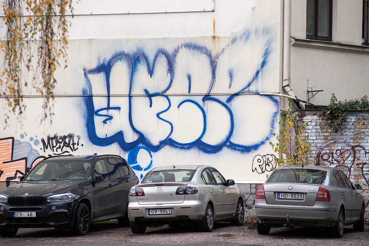 Riga graffiti and street art 2019