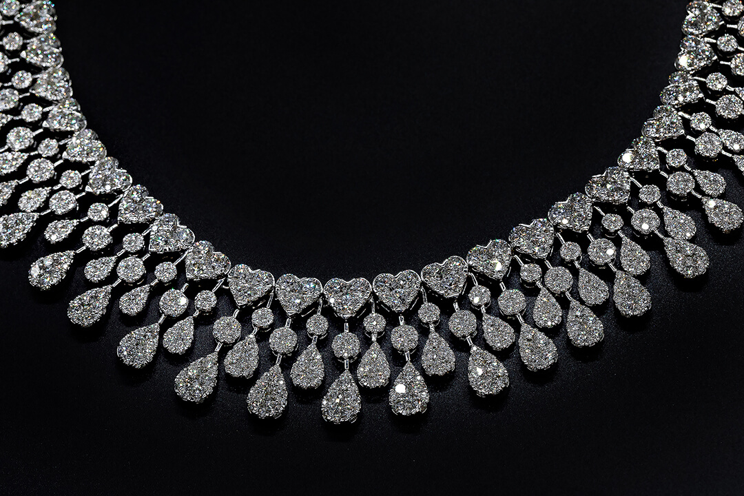 Luxury diamond jewellery