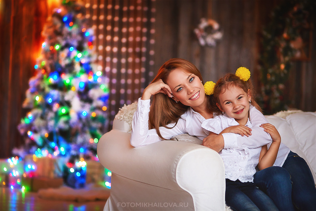 новогодний фотопроект, фотограф ольга михайлова