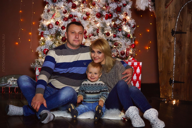 новогодний фотопроект, фотограф ольга михайлова