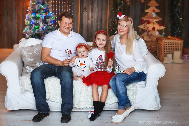 новогодний фотопроект, фотограф ольга михайлова