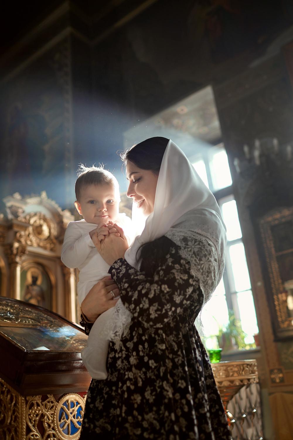 фотограф на крещение, фотограф на крестины, крещение Одинцово