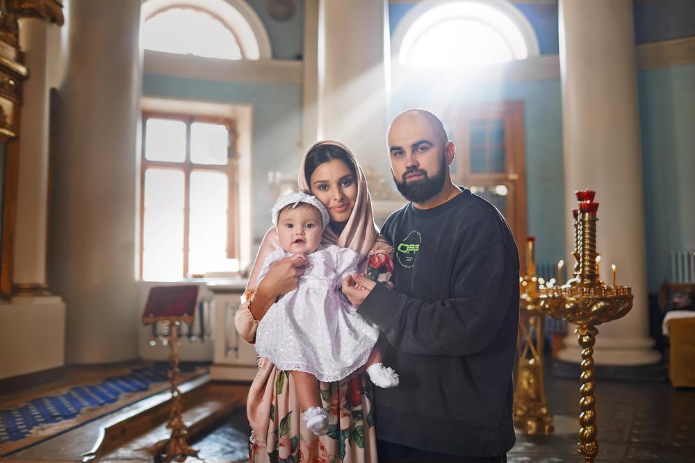 фотограф на крещение, фотограф на крестины, крещение Одинцово