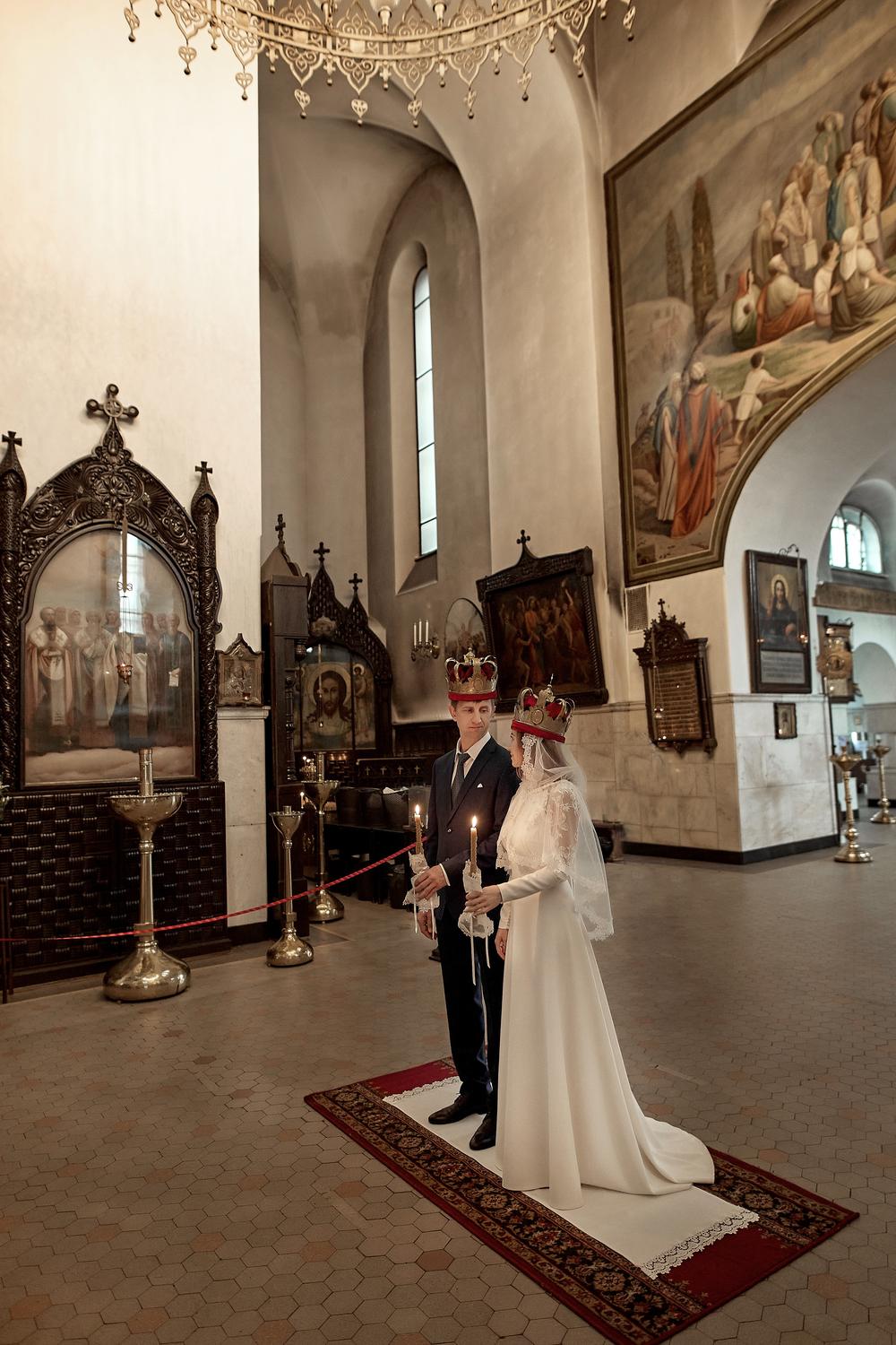 Венчание Дмитрия и Элоны