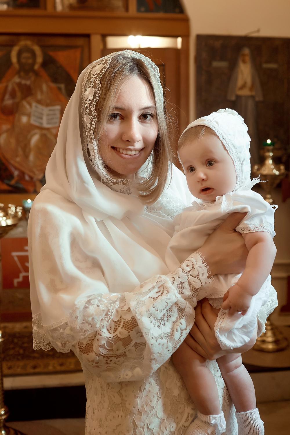 Крещение Серафимы и Марка
