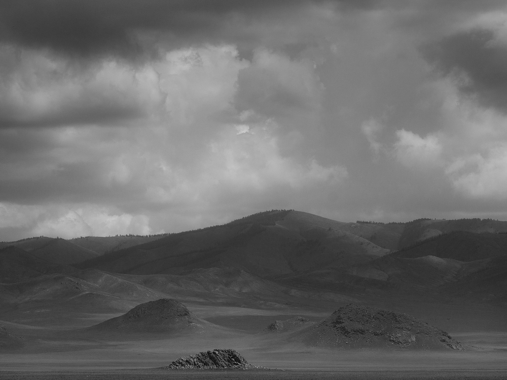 Mongolia: Black and White