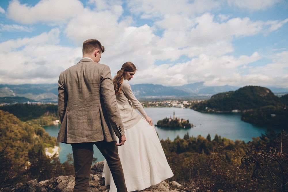 Ales & Yana. Slovenia. Lake Bled