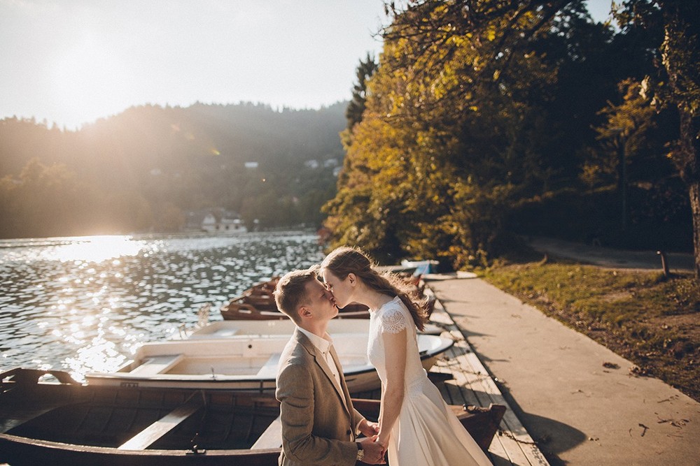 Ales & Yana. Slovenia. Lake Bled