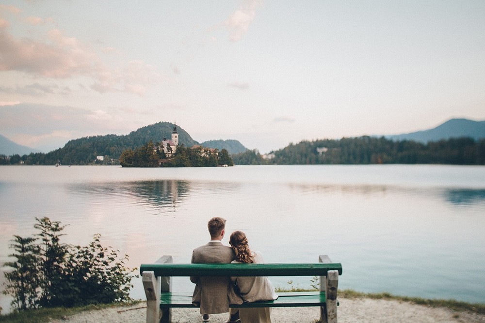 Ales & Yana. Slovenia. Lake Bled