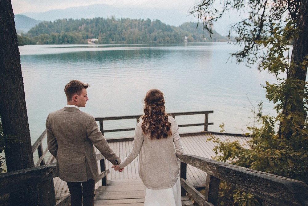 Ales & Yana. Slovenia. Lake Bled