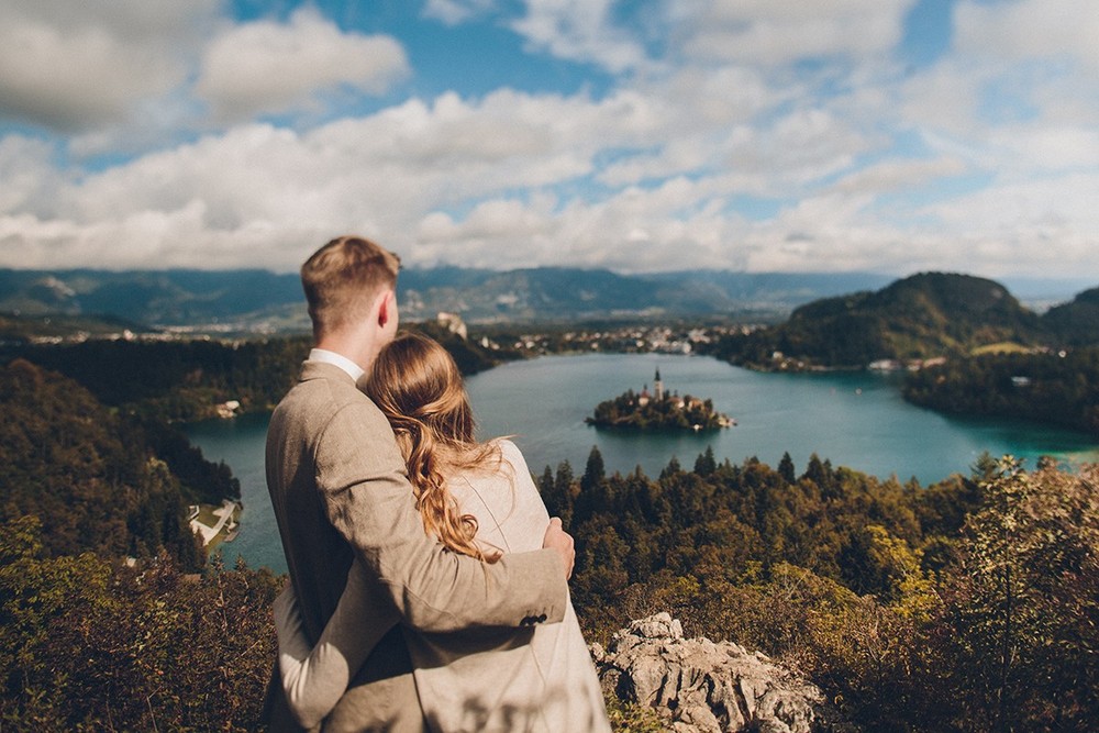Ales & Yana. Slovenia. Lake Bled