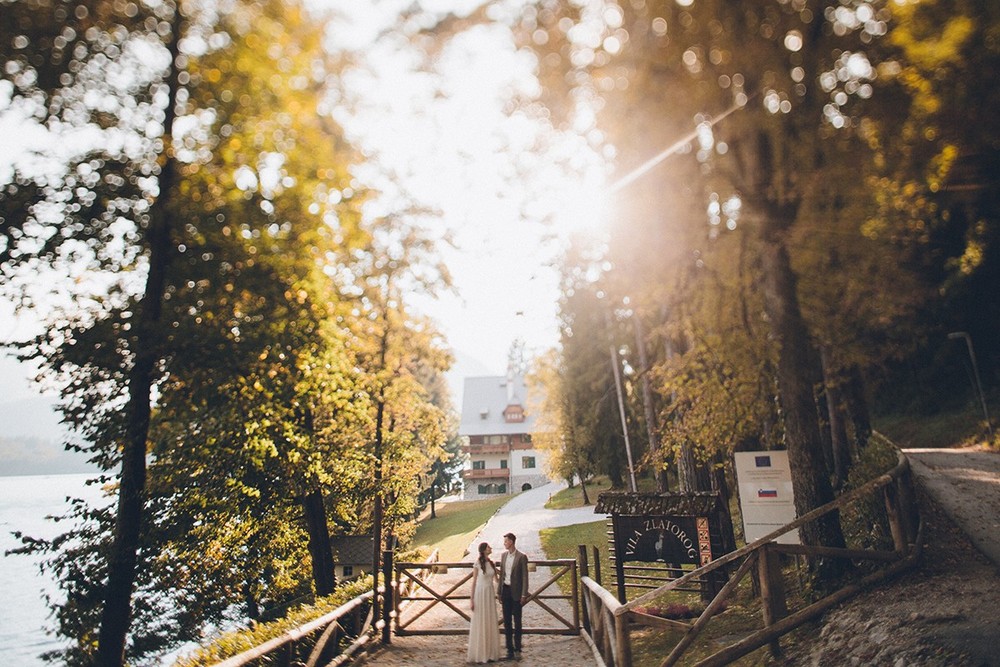 Ales & Yana. Slovenia. Lake Bled