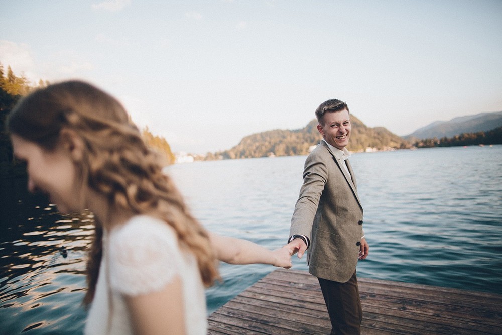 Ales & Yana. Slovenia. Lake Bled