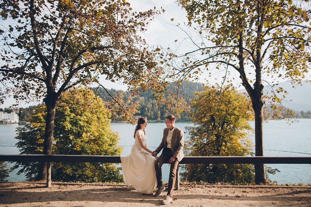 Ales & Yana. Slovenia. Lake Bled