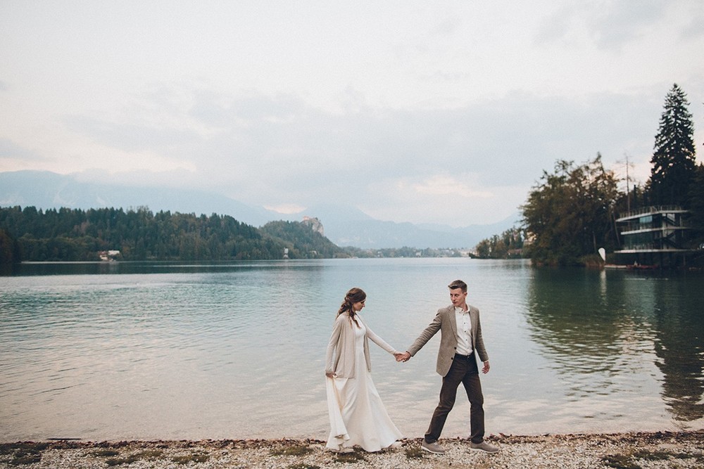 Ales & Yana. Slovenia. Lake Bled