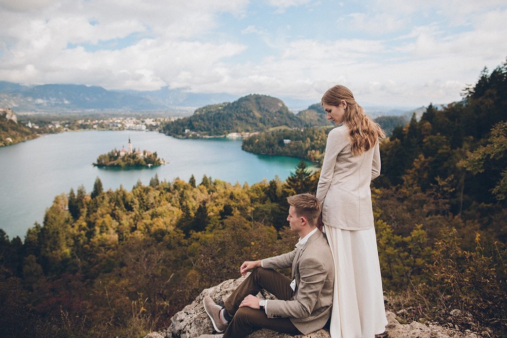 Ales & Yana. Slovenia. Lake Bled