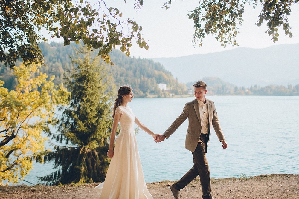 Ales & Yana. Slovenia. Lake Bled