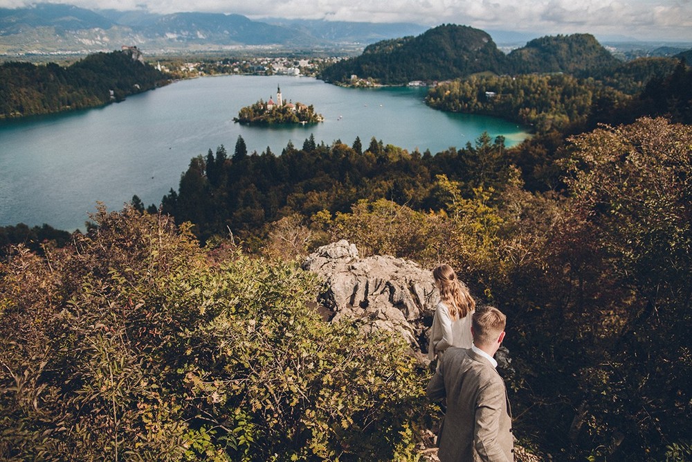 Ales & Yana. Slovenia. Lake Bled
