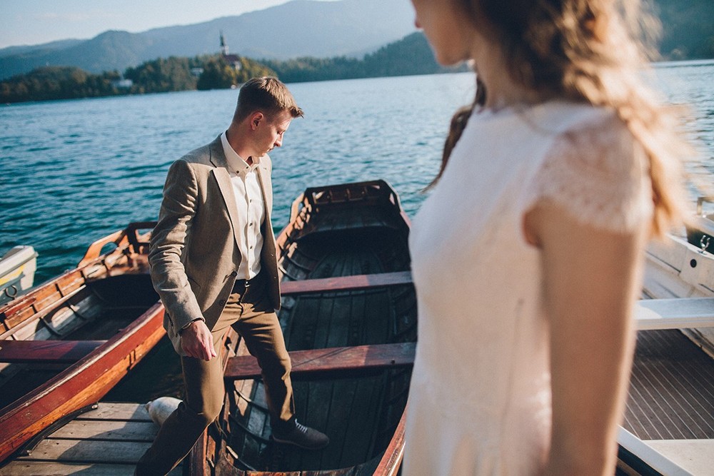 Ales & Yana. Slovenia. Lake Bled