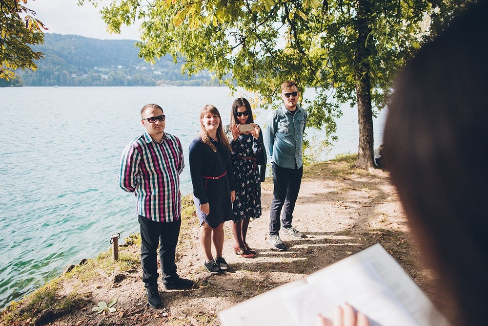 Ales & Yana. Slovenia. Lake Bled