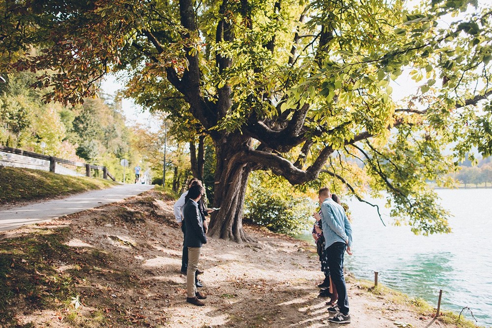 Ales & Yana. Slovenia. Lake Bled