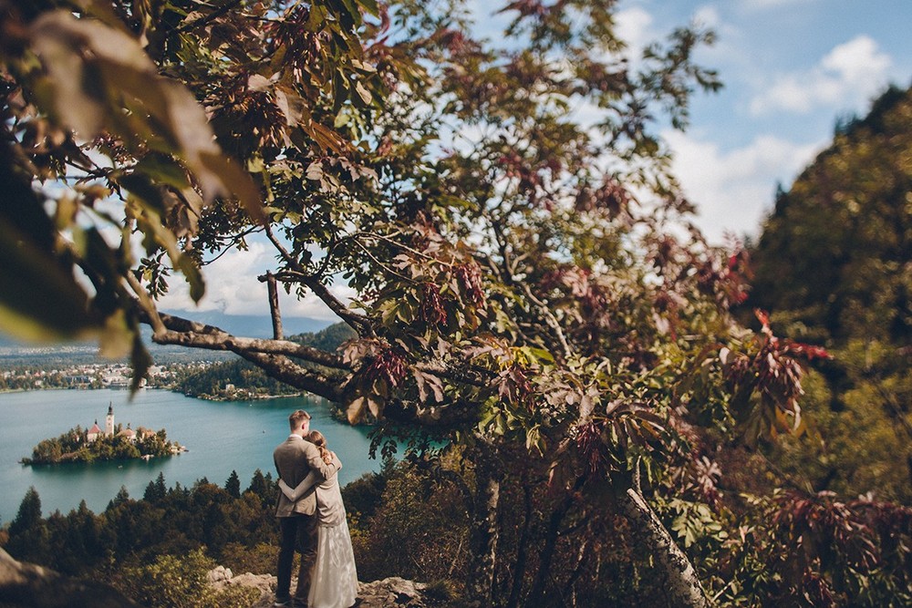 Ales & Yana. Slovenia. Lake Bled