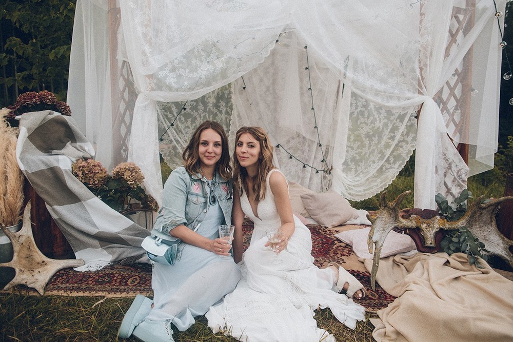 Ilia & Lera. #wedfoodfriends