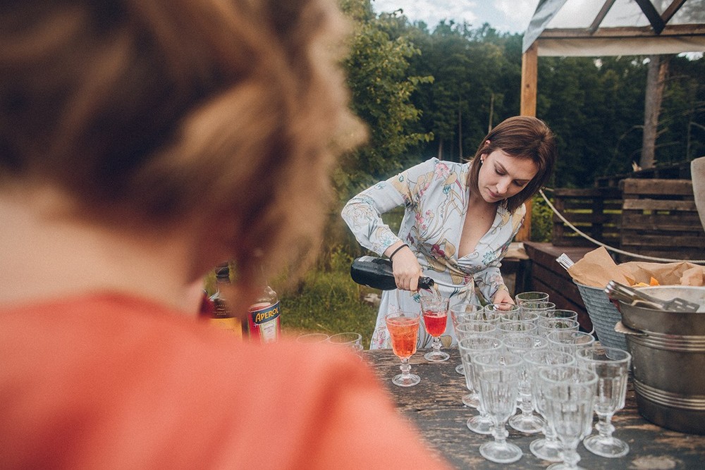Ilia & Lera. #wedfoodfriends