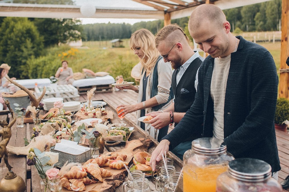 Ilia & Lera. #wedfoodfriends