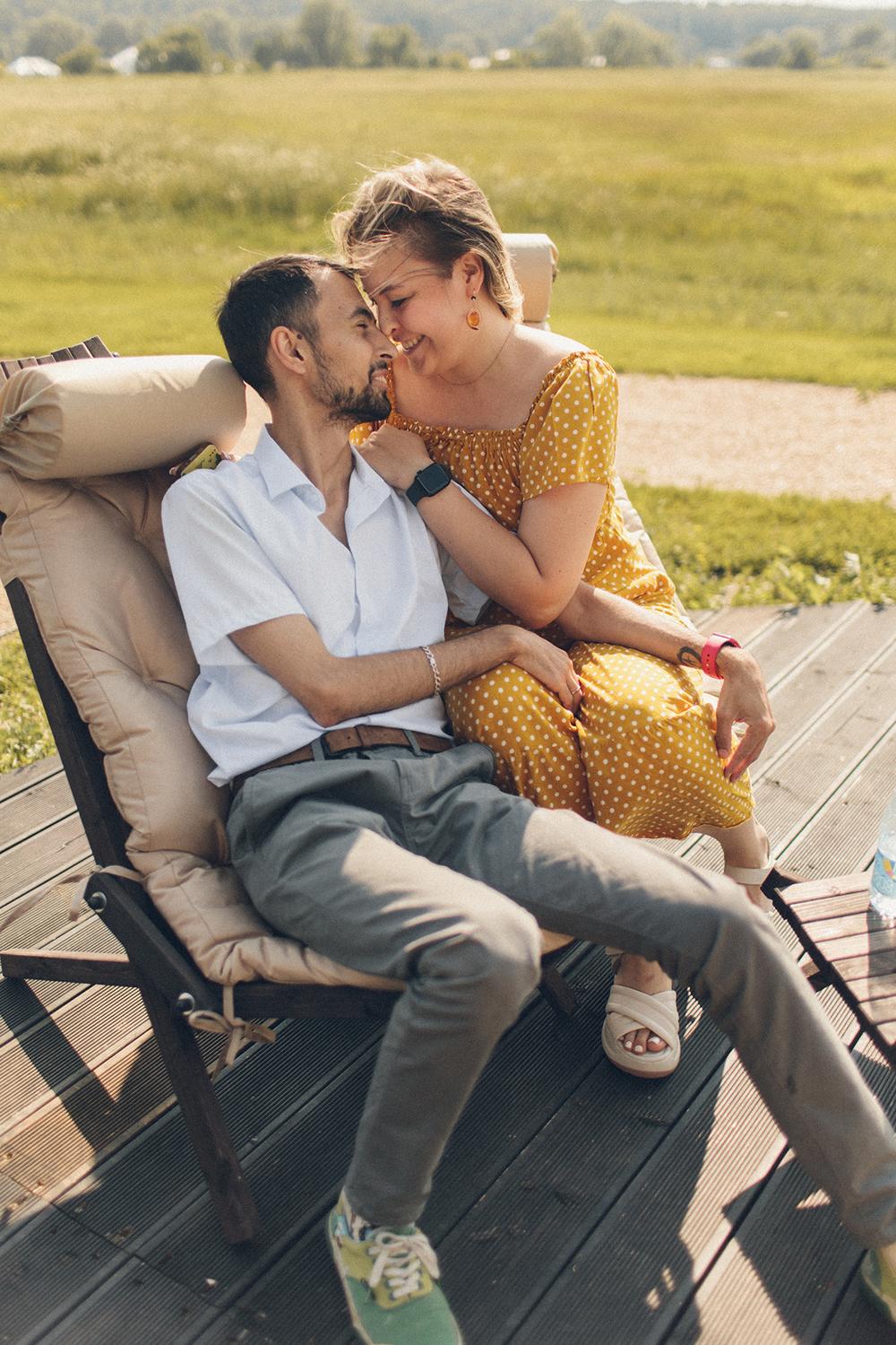 Саша и Настя