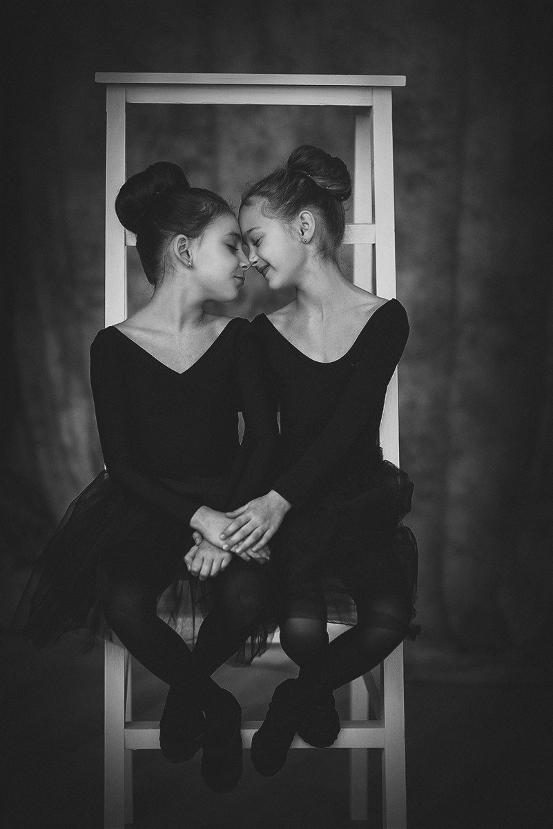 Детская фотосессия - Балерины