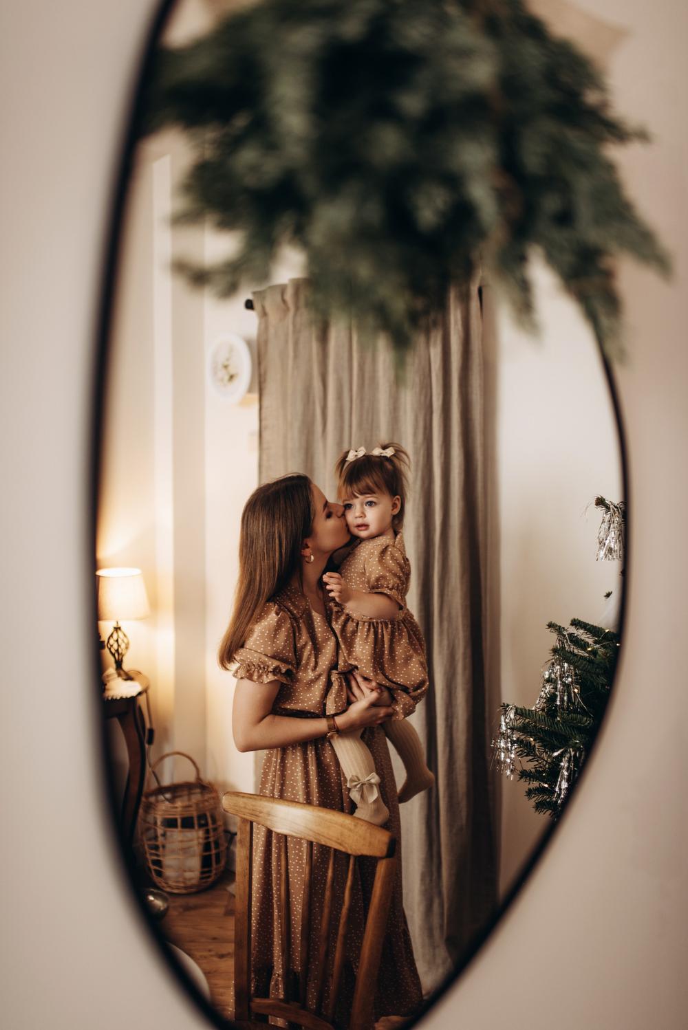 Семейные фотосессии - Новогодняя 2025.Фотостудия Memories