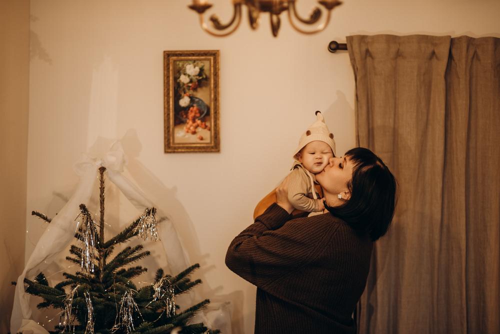 Семейные фотосессии - Новогодняя